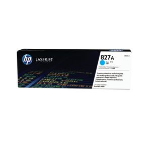 HP 827A Original LaserJet Toner Cartridge Cyan CF301A