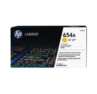 HP 652A Original LaserJet Toner Cartridge Yellow CF332A