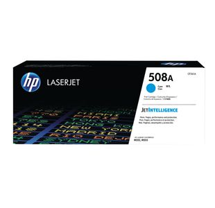 HP 508A Original LaserJet Toner Cartridge Cyan CF361A