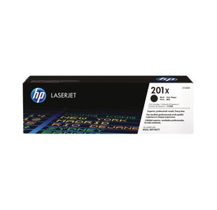 HP 201X Original LaserJet Toner Cartridge High Yield Black 2-pack CF400XD