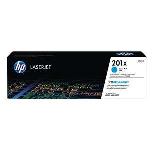 HP 201X Original LaserJet Toner Cartridge High Yield Cyan CF401X