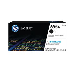 HP 655A Original LaserJet Toner Cartridge Black CF450A