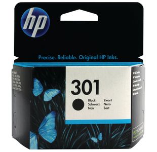 HP 301 Original Ink Cartridge 3-ml Black CH561EE