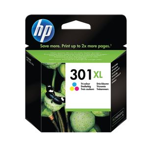 HP 301XL Original Ink Cartridge High Yield Tri-color CH564EE
