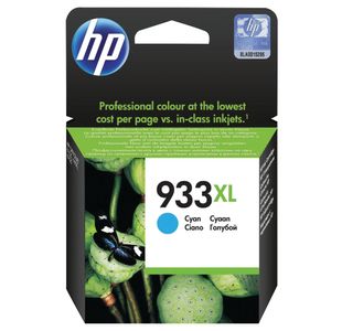HP 933XL Original Ink Cartridge High Yield Cyan CN054AE