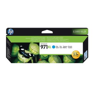 HP 971XL Original Ink Cartridge High Yield Cyan CN626AE