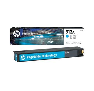 HP 913A Original PageWide Cartridge Cyan F6T77AE
