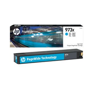 HP 973X Original PageWide Cartridge High Yield Cyan F6T81AE