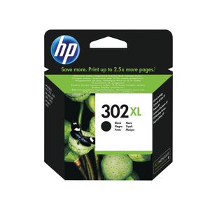 HP 302XL Original Ink Cartridge High Yield Black F6U68AE