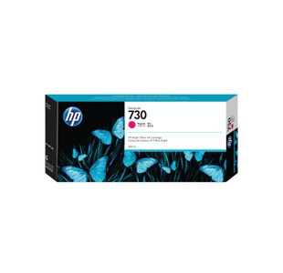 HP 730 DesignJet Ink Cartridge 300-ml Magenta P2V69A