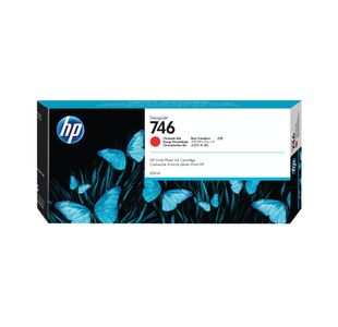 HP 746 Original Ink Cartridge 300-ml Chromatic Red P2V81A