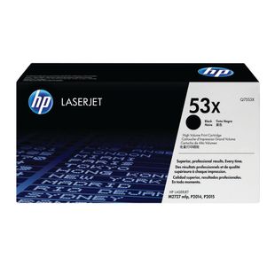 HP 53X Original LaserJet Toner Cartridge High Yield Black Q7553X