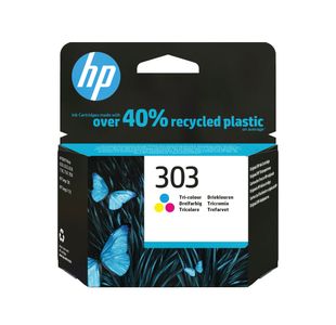 HP 303 Original Ink Cartridge 4-ml Tri-color T6N01AE