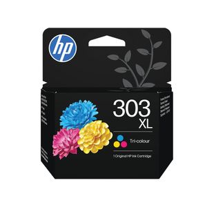 HP 303XL Original Ink Cartridge High Yield Tri-color T6N03AE