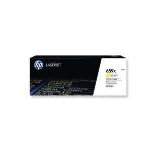 HP 659X Original LaserJet Toner Cartridge High Yield Yellow W2012X