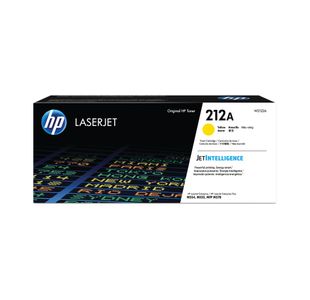 HP 212A Original LaserJet Toner Cartridge Yellow W2122A