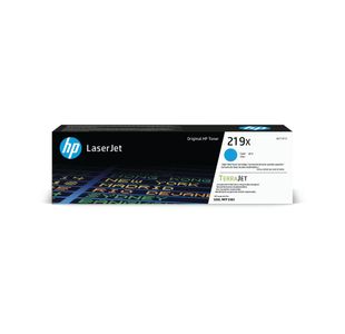 HP 219X Original LaserJet Toner Cartridge High Yield Cyan W2191X