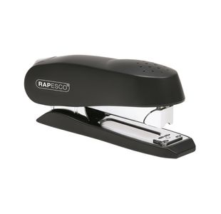 Rapesco Luna Half Strip Stapler Heavy Duty Black 0238