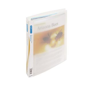 Rapesco 25mm 2 Ring Binder A4 Clear Pack of 10 0715