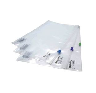 Rapesco Zippi Bags Plastic Zip A4 Plus Clear (25 Pack) 0796