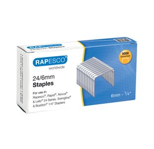 Rapesco 24/6mm Staples Pack of 5000 S24602Z3
