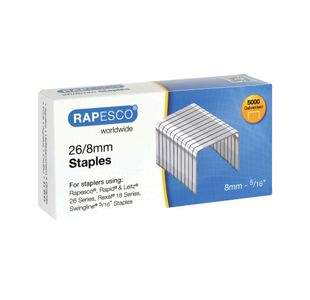 Rapesco 26/8mm Staples Pack of 5000 S11880Z3