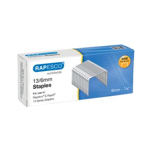Rapesco 13/6mm Staples Pack of 5000 S13060Z3