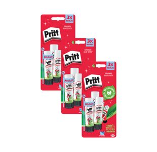 Pritt Stick Glue Stick 22g Pack of 3 Buy 2 Get One FREE