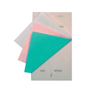 5 Star Prestige Large Triplicate Restaurant Pads White (Pack of 50) HY99032