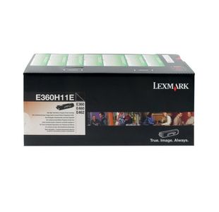 Lexmark E360 Return Programme 9K Toner Cartridge High Yield Black E360H11E