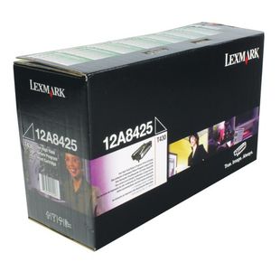 Lexmark T430 Return Programme 12K Toner Cartridge High Yield Black 12A8425