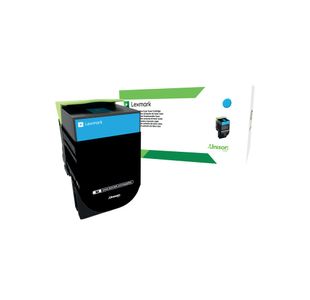 Lexmark CS310 Return Programme 3K Toner Cartridge High Yield Cyan 70C2HC0