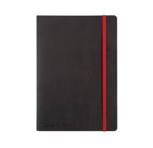 Black n' Red Soft Cover Notebook A5 Black 400051204