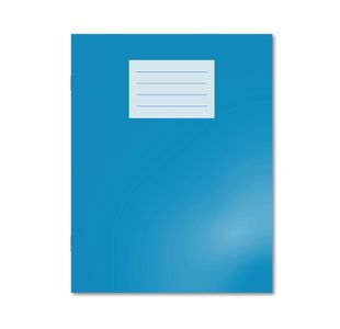 Hamelin Oxford Exercise Book 8mm Lined 80 Page 229x178mm Light Blue (Pack of 100) 400148904