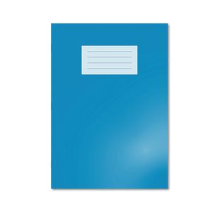 Hamelin Oxford Handwriting Book 6/21mm Lined 80 Page A4 Bright Blue (Pack of 50) 400151670