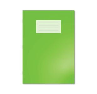 Hamelin Oxford Exercise Book 8mm Lined 80 Page A4 Light Green (Pack of 50) 400136160