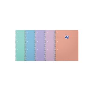 Oxford Smart Pastel Notebook Assorted A4+ (Pack of 5) 400186949