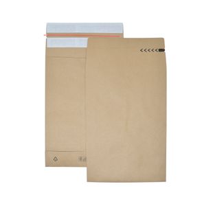 E-Green C4 Plus 50mm Gusset Peel and Seal Mailer Pack of 250 69113