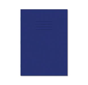 Hamelin Exercise Book 8mm Lined 80 Page A4 Dark Blue (Pack of 50) 100100891