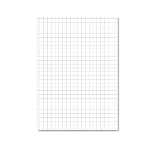 Hamelin Loose Leaf Paper 10mm Squared 1000 Page Unpunched A4 (Pack of 5) 100101547
