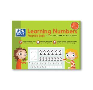 Oxford Learning Numbers Book 32 Page A4 Pack of 100 100080207