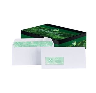 Basildon Bond DL Wallet Envelope Window White (Pack of 500) A80117