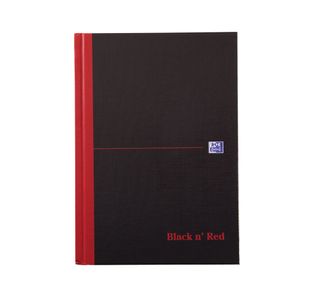 Black n' Red Casebound Hardback A-Z Notebook 192 Pages A5 (Pack of 5) 100080491