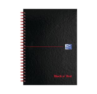 Black n' Red Wirebound A-Z Hardback Notebook A5 (Pack of 5) 100080194