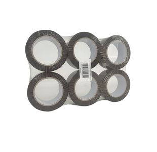 Polypropylene Packaging Tape 50mmx132m Brown Pack of 6 68702