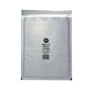Jiffy AirKraft 5 Bubble Lined Mailer Multi White Pack of 10 MMUL03319