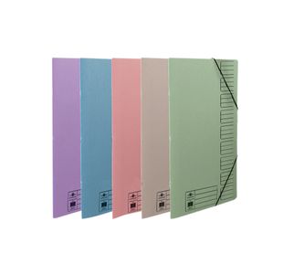 Concord 9-Part File Foolscap Elasticated Assorted (Pack of 10) 19099