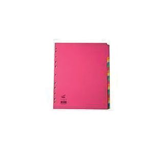Concord Divider 20-Part A4 Extra Wide Bright (Pack of 10) 52399