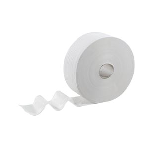 Kleenex Jumbo Toilet Roll 2-Ply 180m Long White Pack of 12 8571
