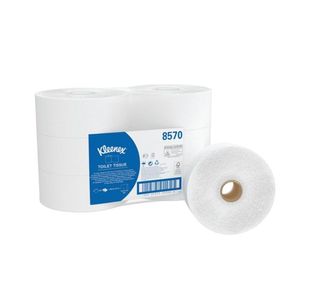 Kleenex Jumbo Toilet Tissue White 190m (6 Pack) 8570